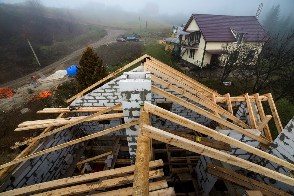 charpente &agrave; Heric
